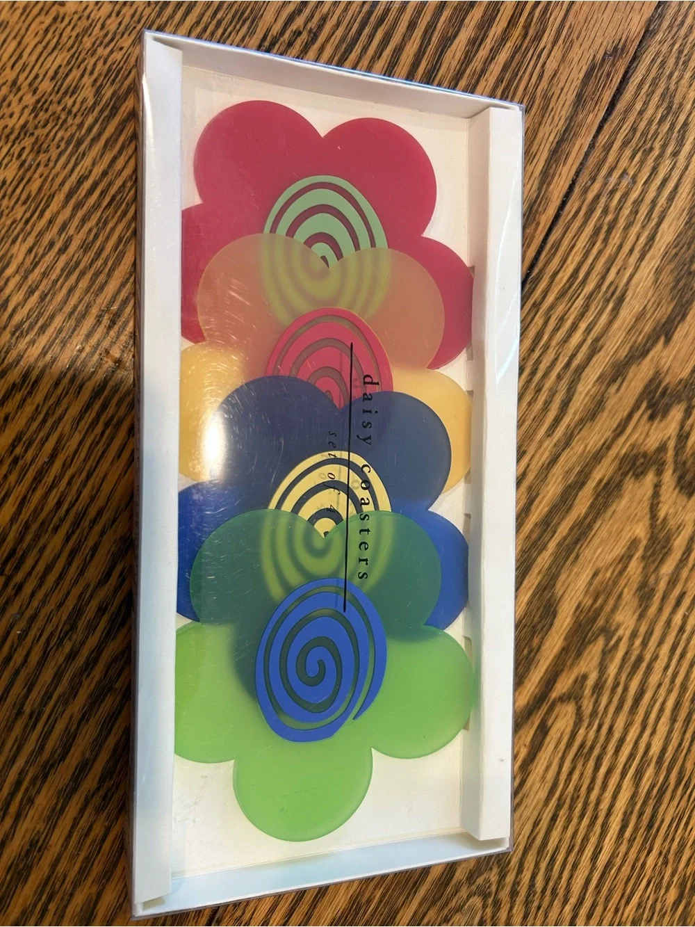 Vintage Pier 1 Imports Daisy Coasters - Set of 4- New in package